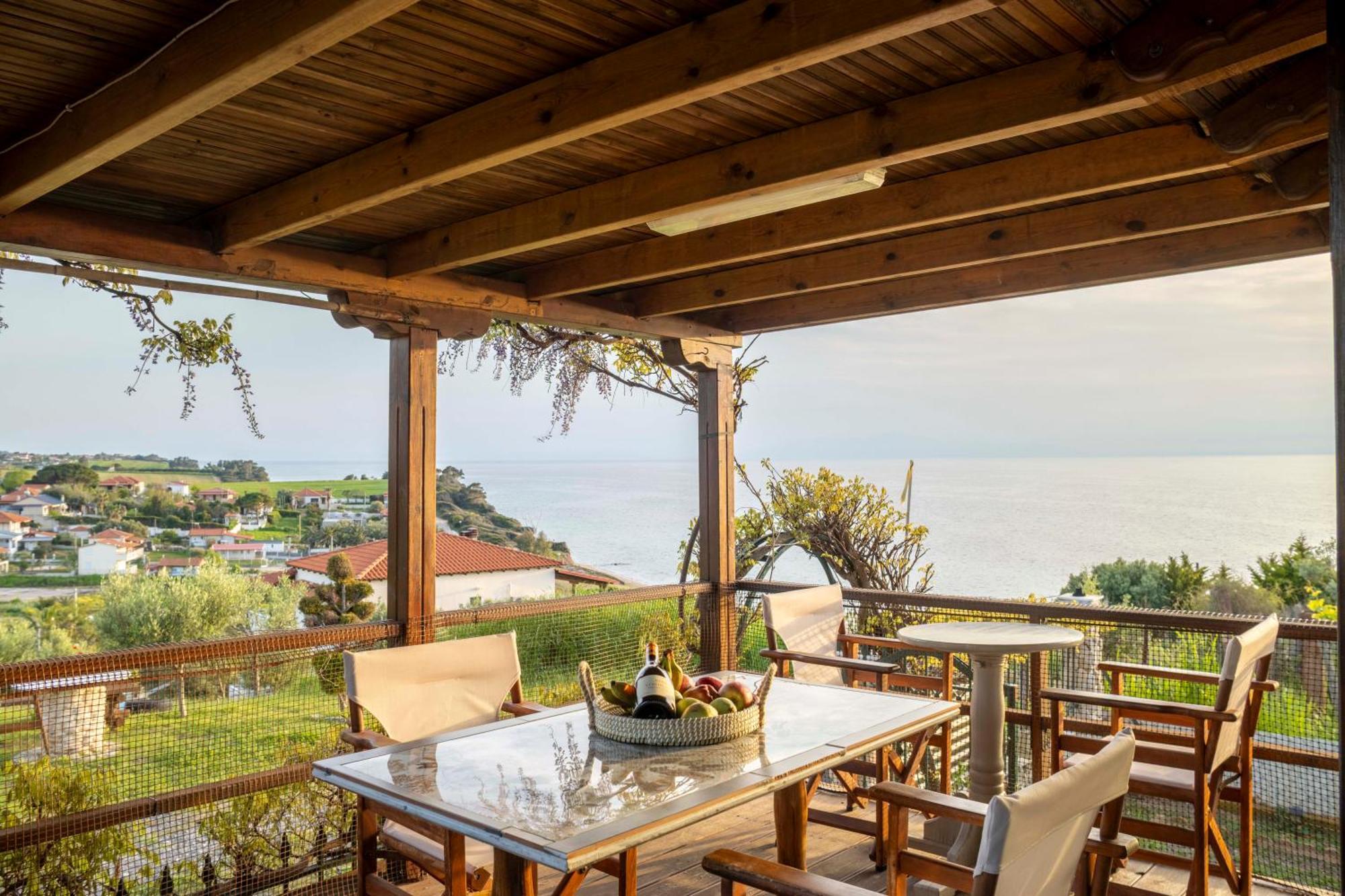 Villa Kariba House - Sunset View Nea Poteidaia Exterior foto